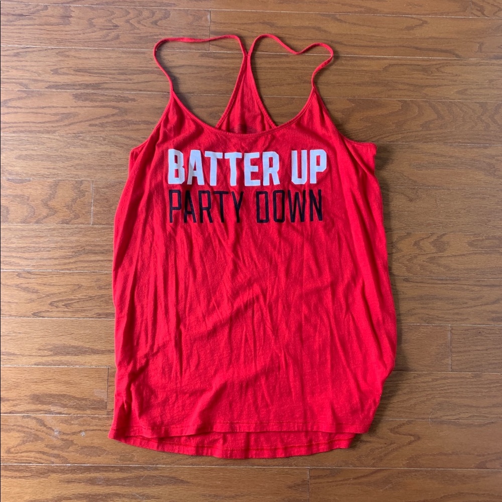 PINK MLB Cincinnati Reds Tank